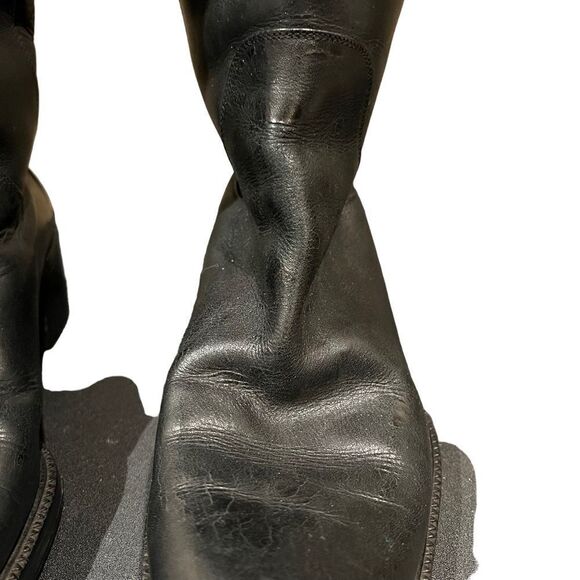 Via Spiga black leather knee high boots. Size 7.5 - Picture 3 of 9